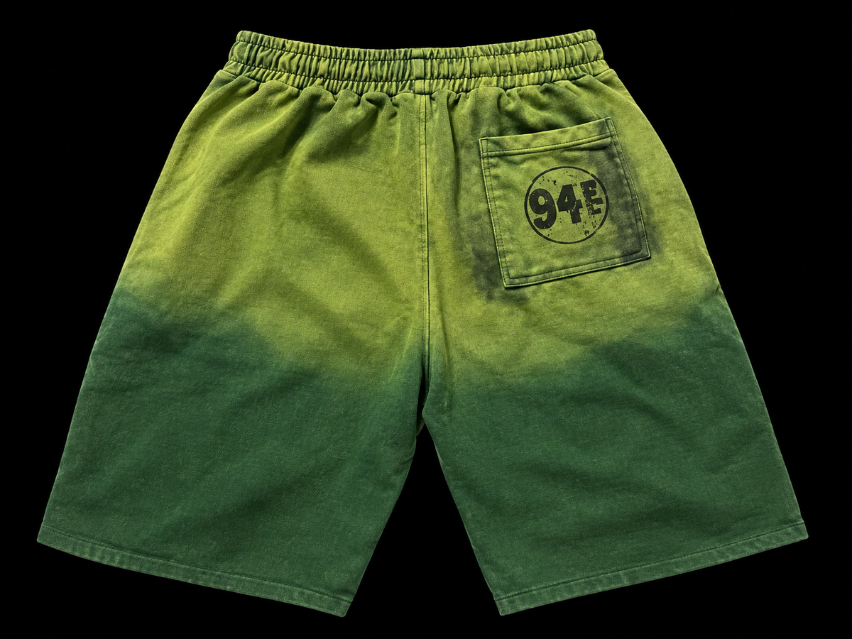 CANXCULT — 94E Green Shorts